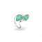 imagem do produto  Anel Esmeraldas e Diamantes