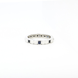 imagem do produto  Anel Safira Azul