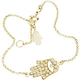 imagem do produto  Pulseira Hamsa M�o
