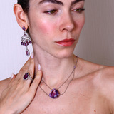 imagem do produto  Anel Solit�rio Ametista