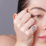 imagem do produto  Anel Cobral Safira e Diamantes