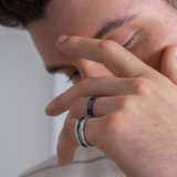 imagem do produto  Anel Diamantes Negros