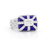 imagem do produto  Anel Emerald Cut