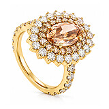 imagem do produto  Anel Solitario Oval