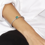 imagem do produto  Pulseira Esmeraldas e Diamantes