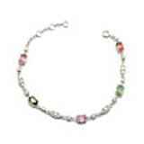 imagem do produto  Pulseira Turmalinas e Diamantes