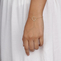 imagem do produto  PULSEIRA CORAO VAZADO COM BRILHANTES