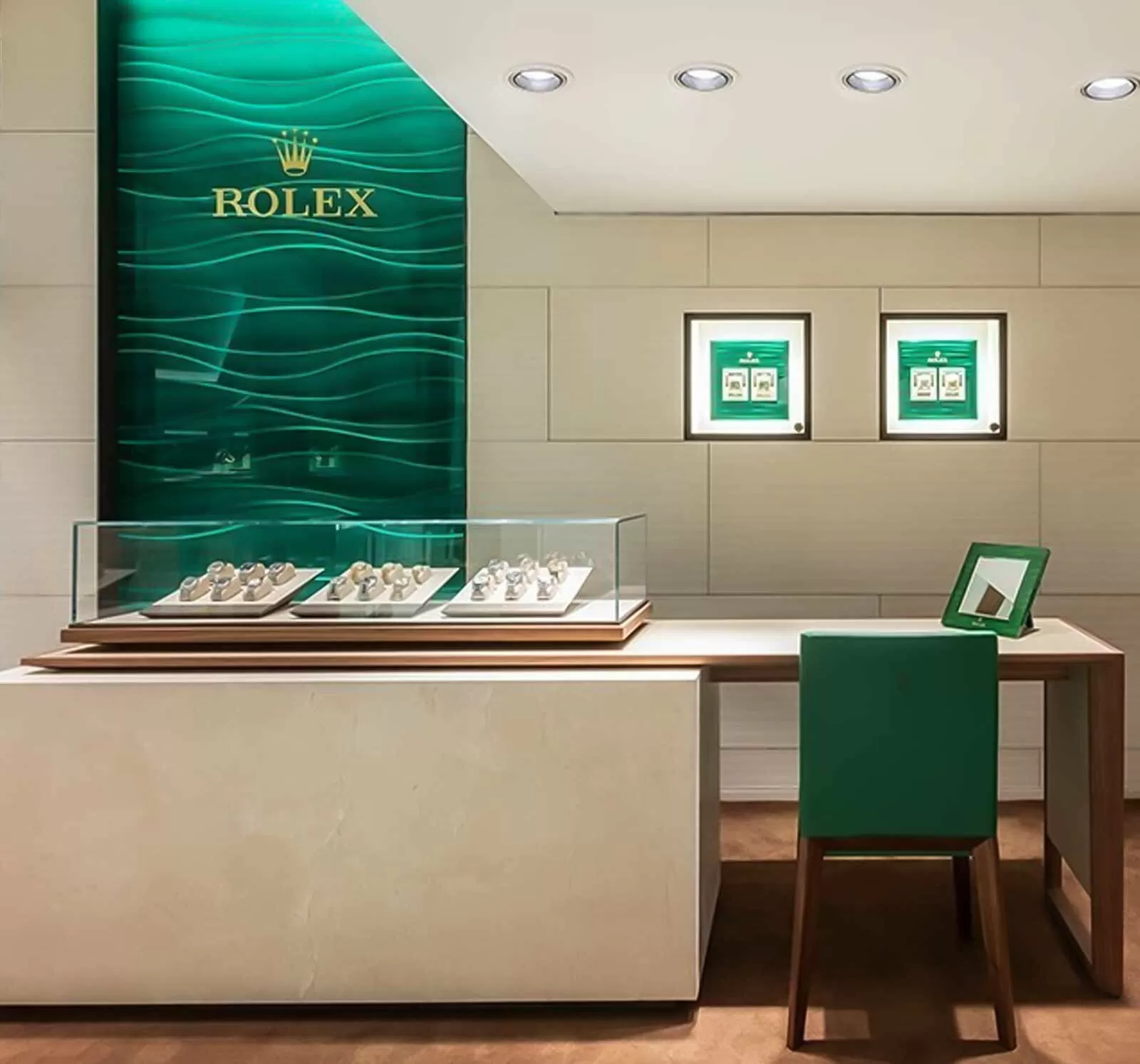Interior Showroom Rolex Shopping Leblon